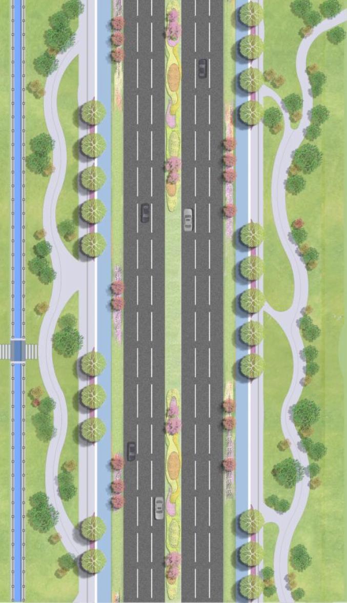 梯形街道：未来城市交通的智慧画卷