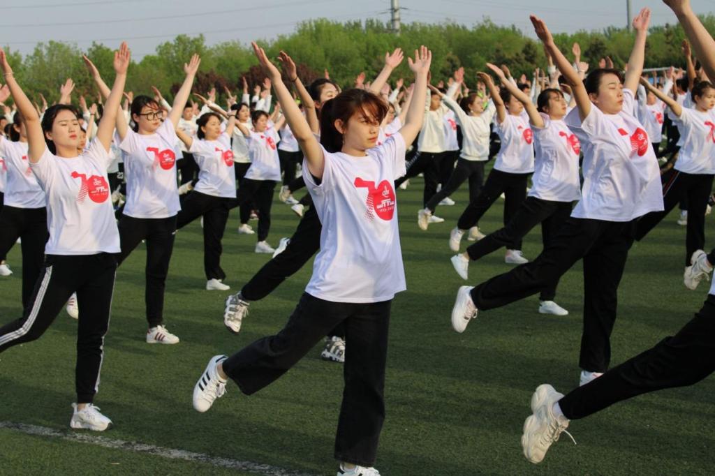 广播体操，活力四射的视觉盛宴