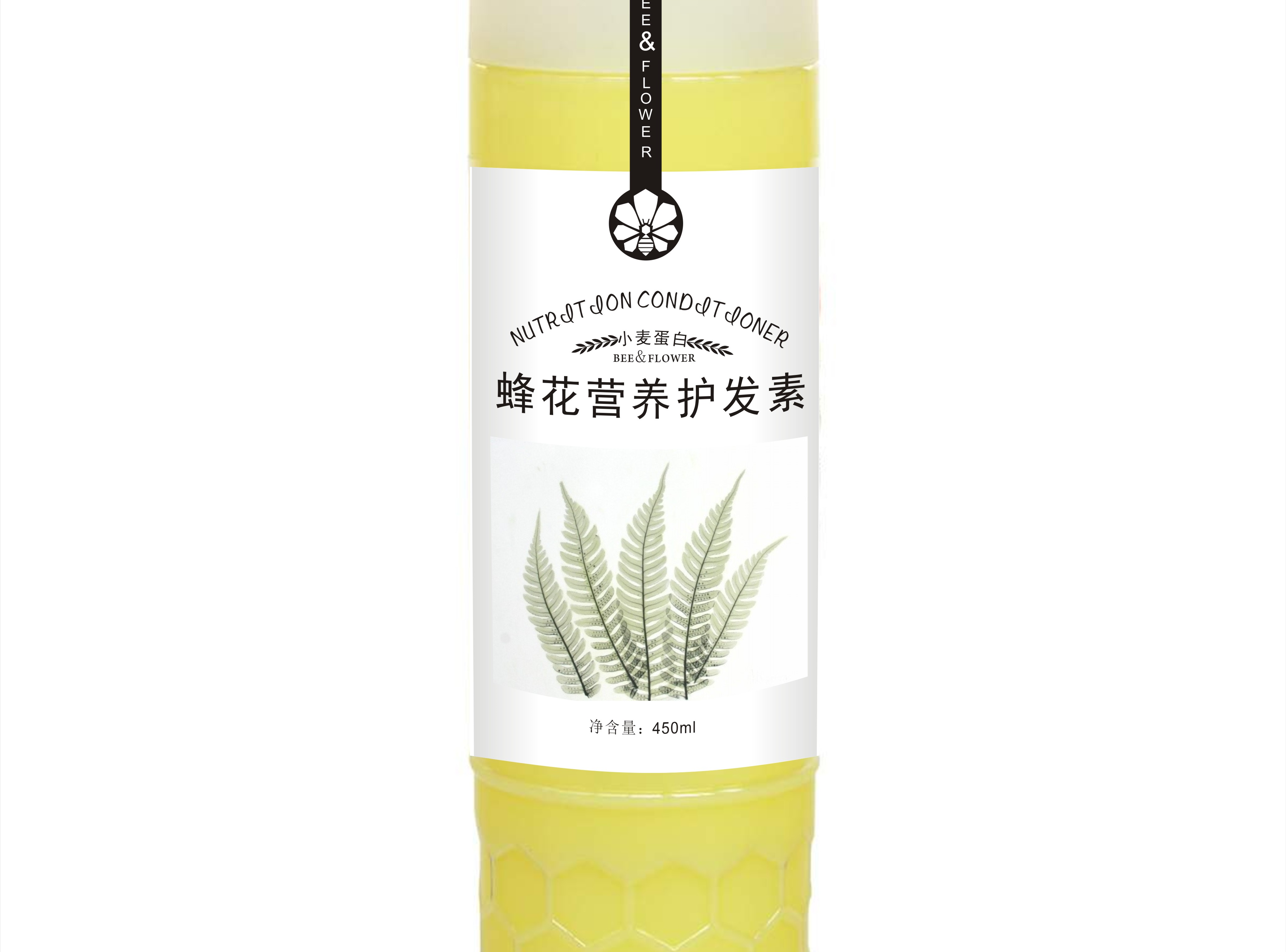 蜂花平面设计：自然之美，创意无限