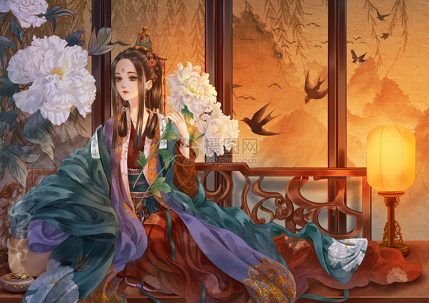 古韵流香：古风插画平面设计之美