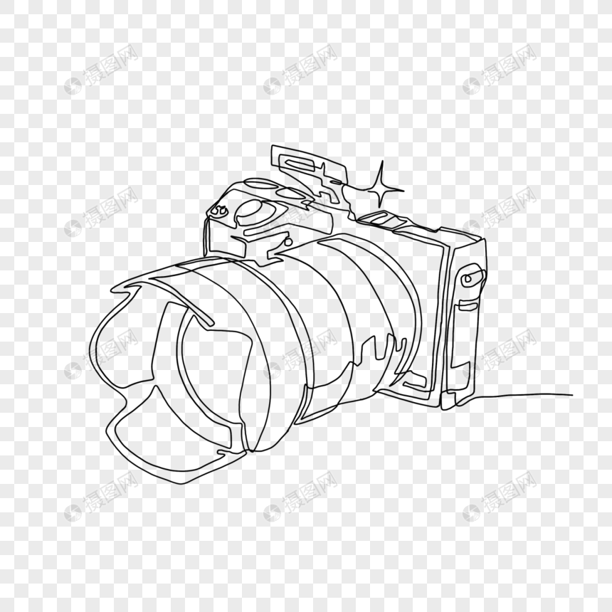 线描相机：平面设计中的艺术与科技交融
