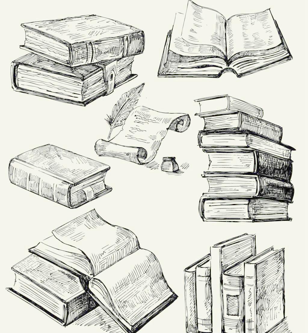 《素描书本：平面设计的艺术画卷》