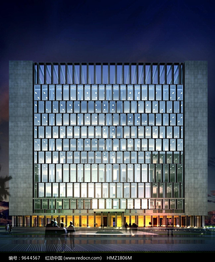 射灯建筑：照亮未来的平面设计奇观