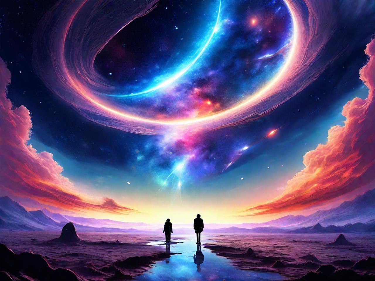 星际探索，创意无限——平面设计中的宇宙奇观
