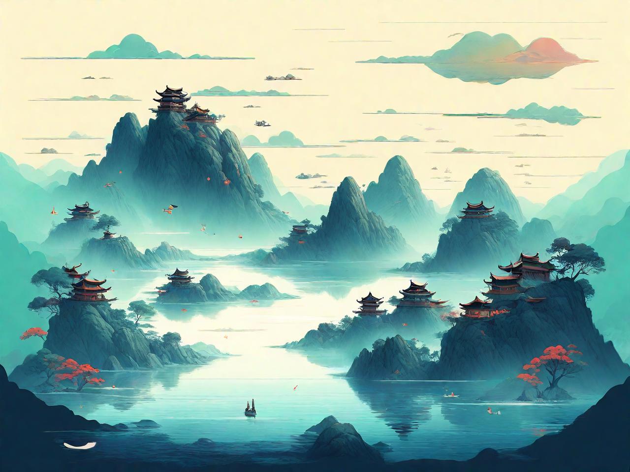 楚楚街：平面设计中的诗意画卷