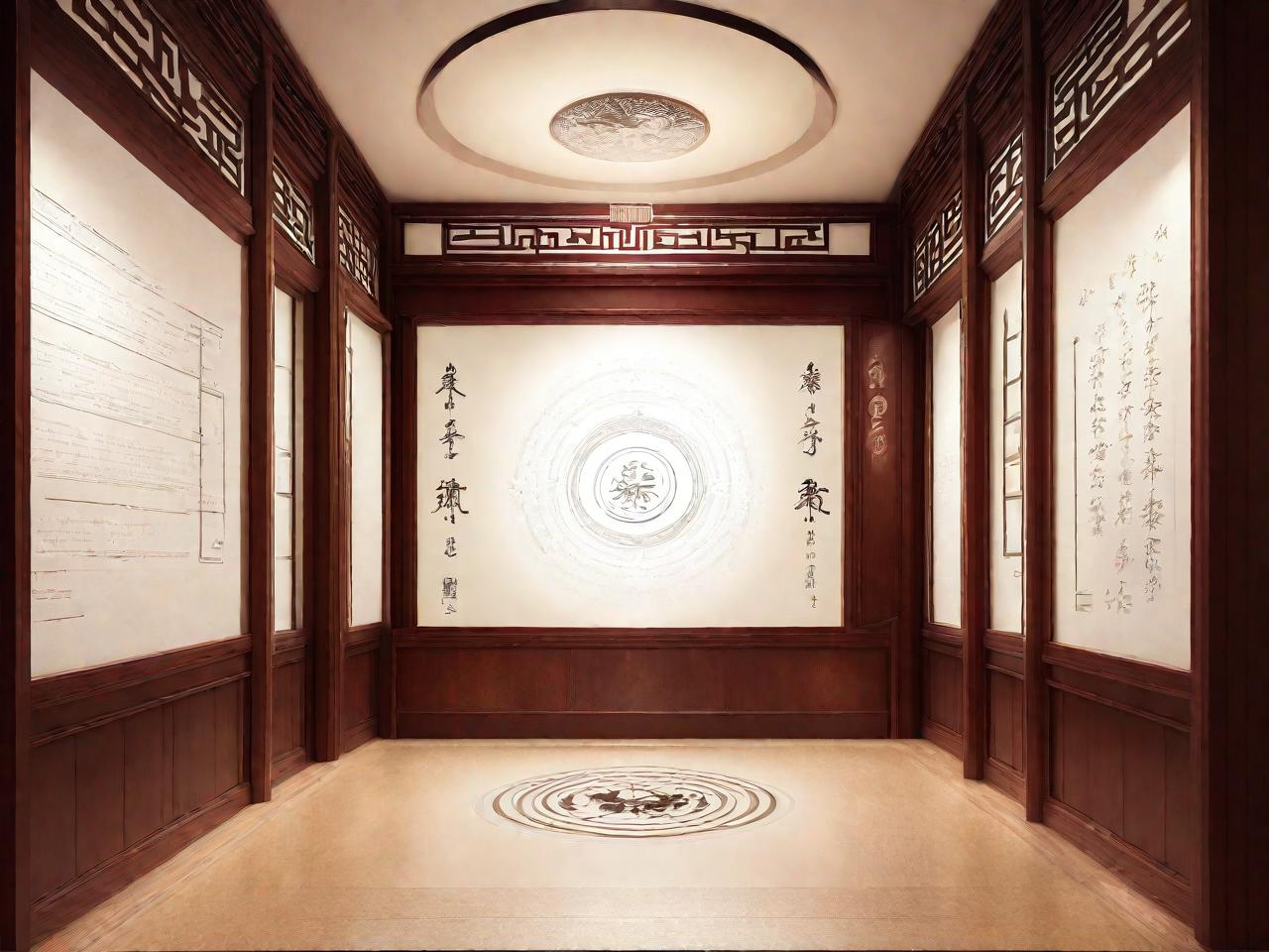 中医堂平面设计：穿越时空的疗愈之旅