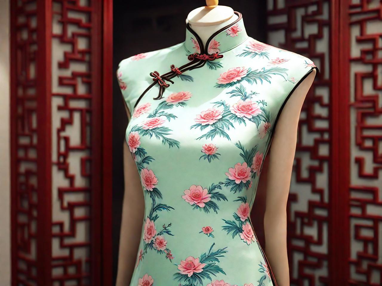 旗袍图案：穿越时空的美丽印记