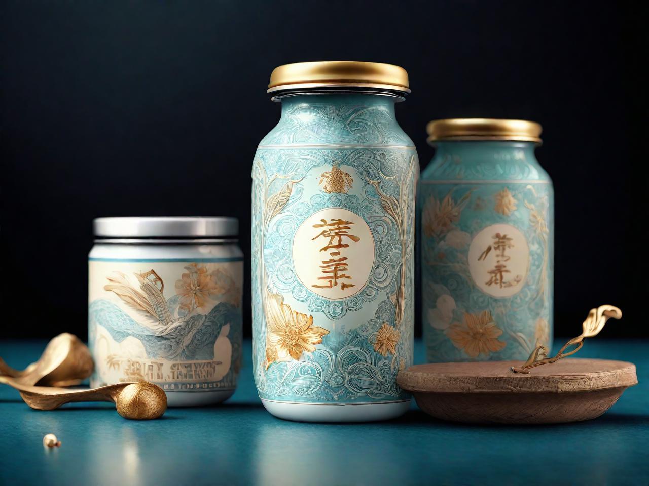 燕窝饮品平面设计：穿越时空的美味之旅