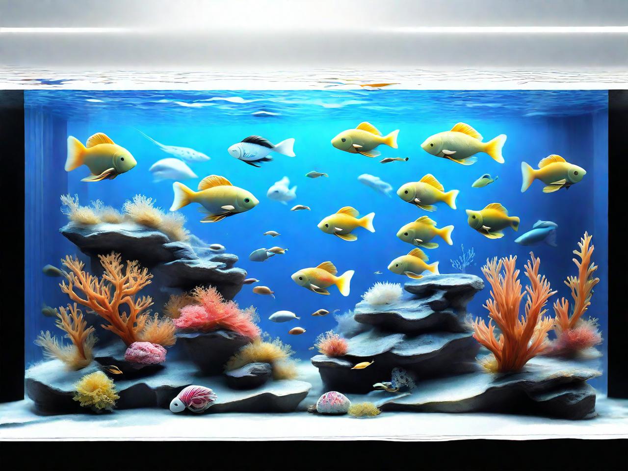 水族世界，跃然纸上——水产平面设计图片高清探秘