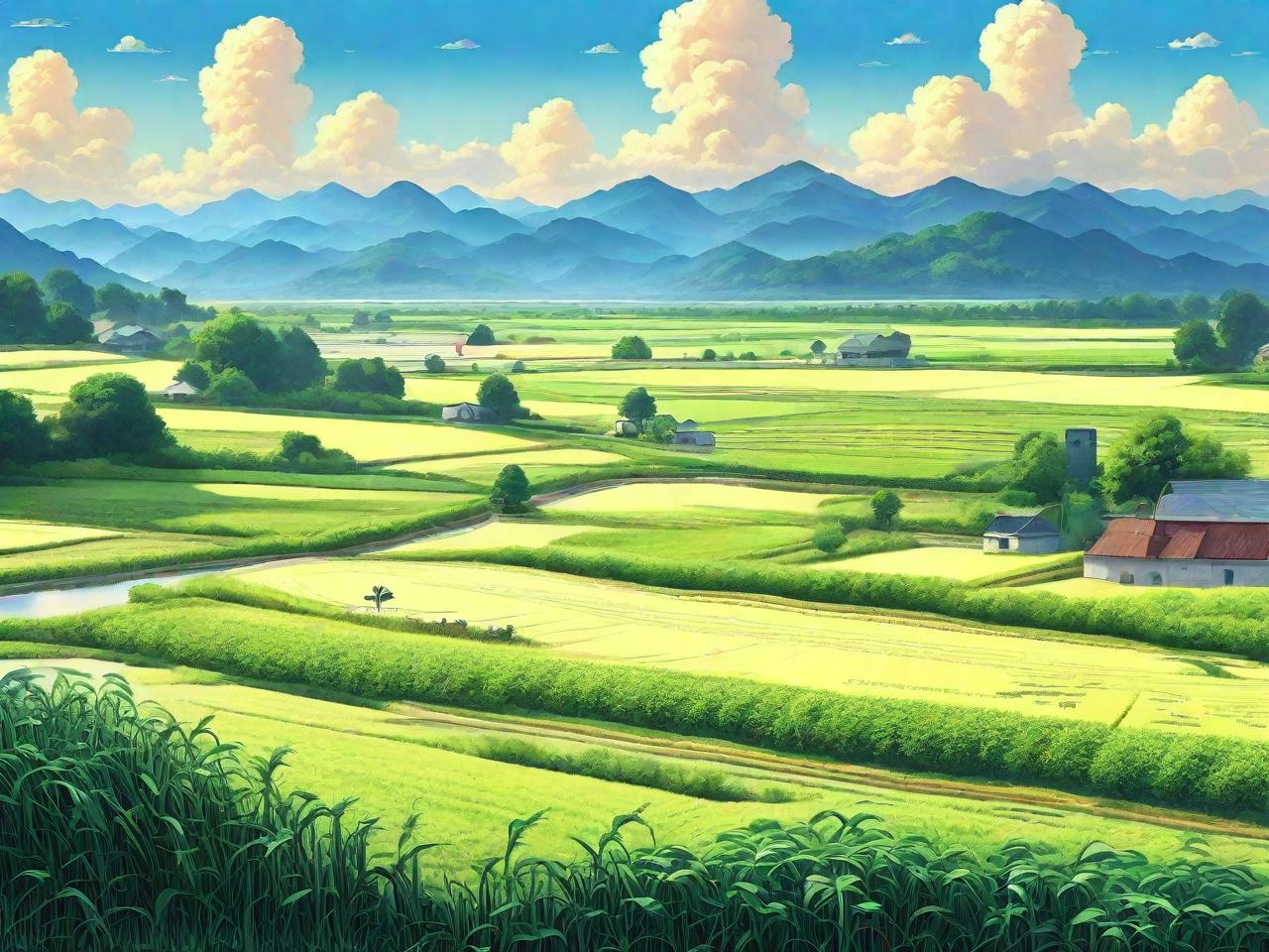 农业盛宴：展板平面设计中的田园诗篇