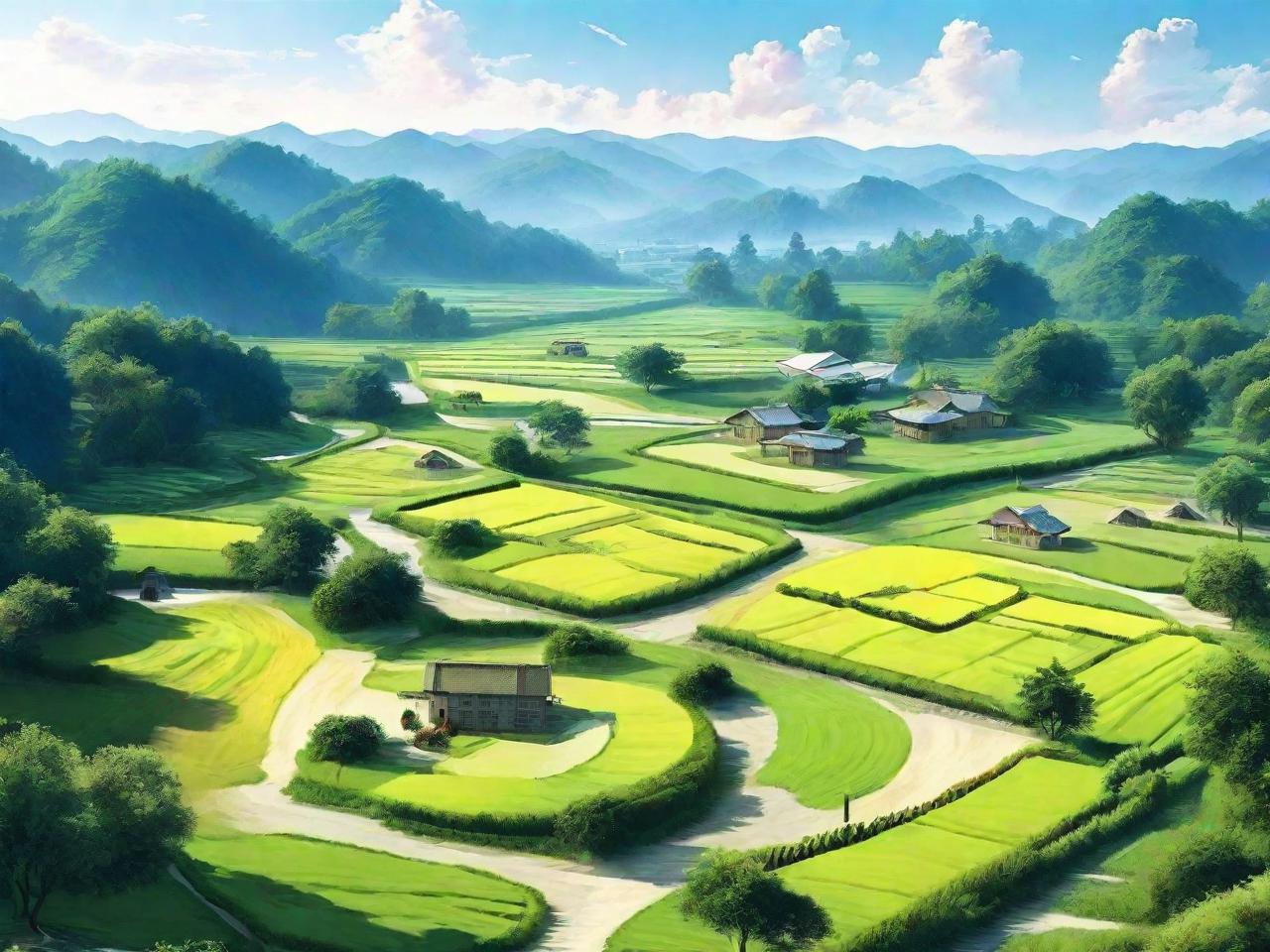 乡村景区平面设计：绘梦田园，诗意栖息