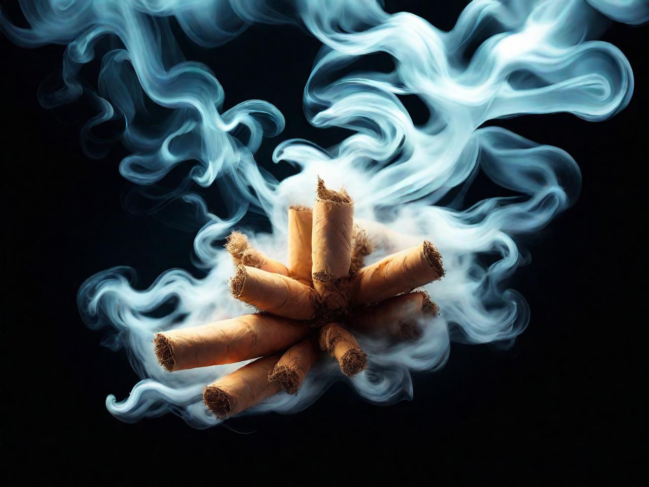 烟草平面设计：高清视觉盛宴中的烟雾缭绕