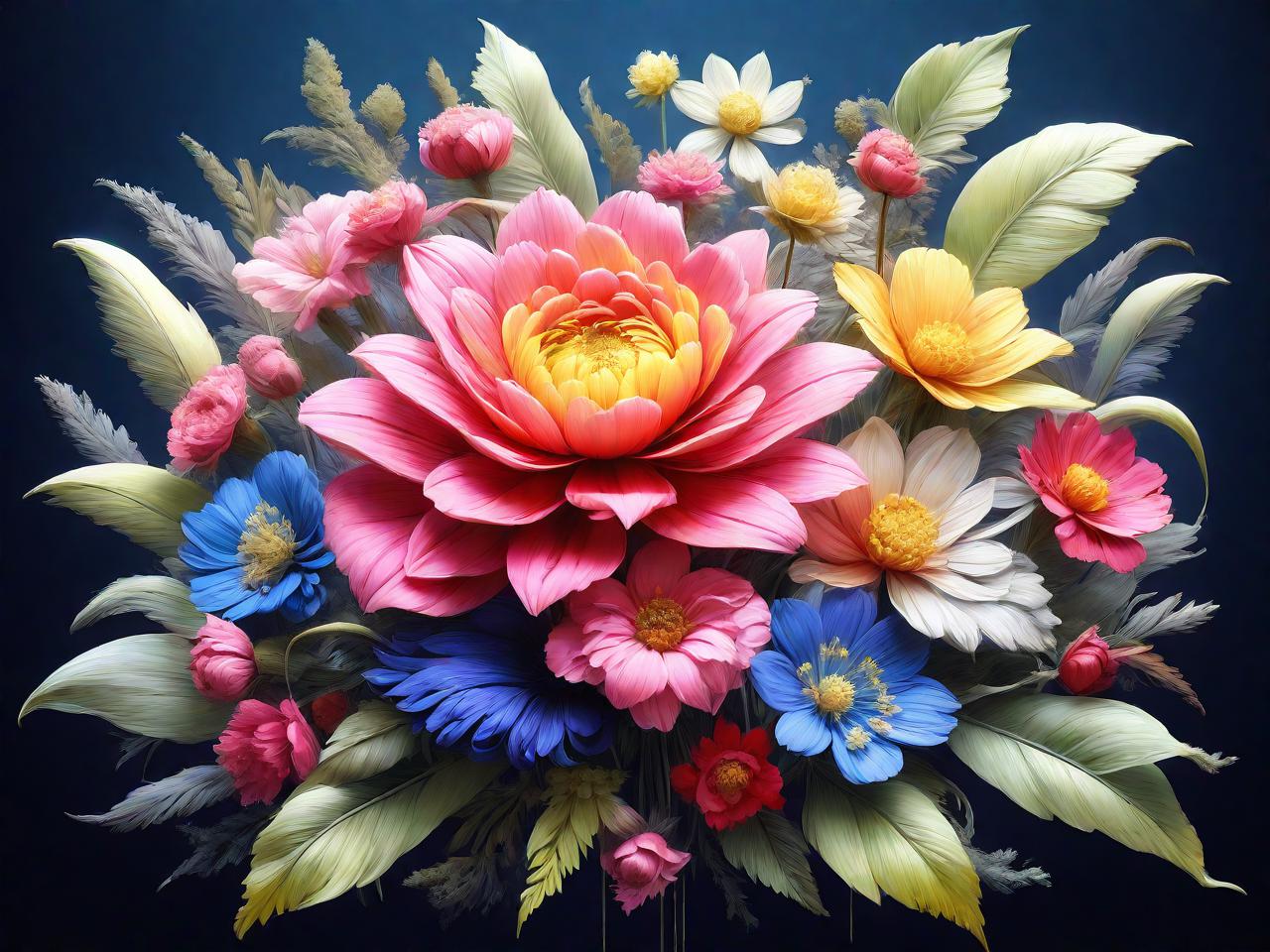 《花漾设计：绽放花朵的视觉盛宴》