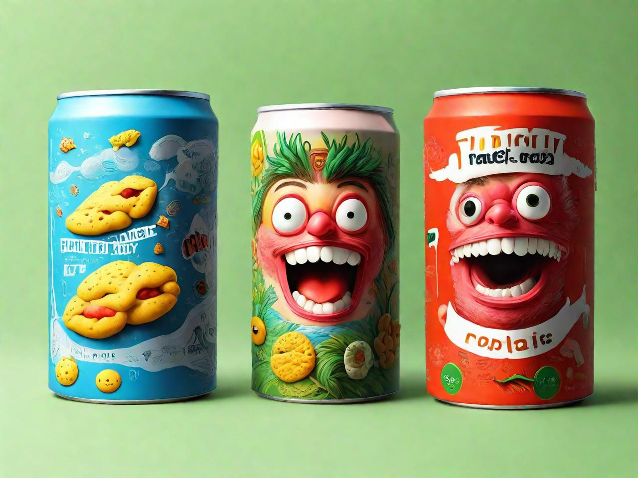 包装搞怪平面设计：趣味盎然的视觉盛宴