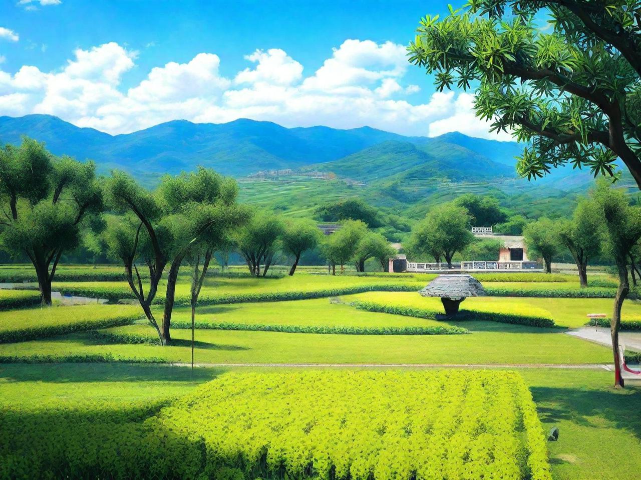 果园景区：诗意盎然的田园画卷