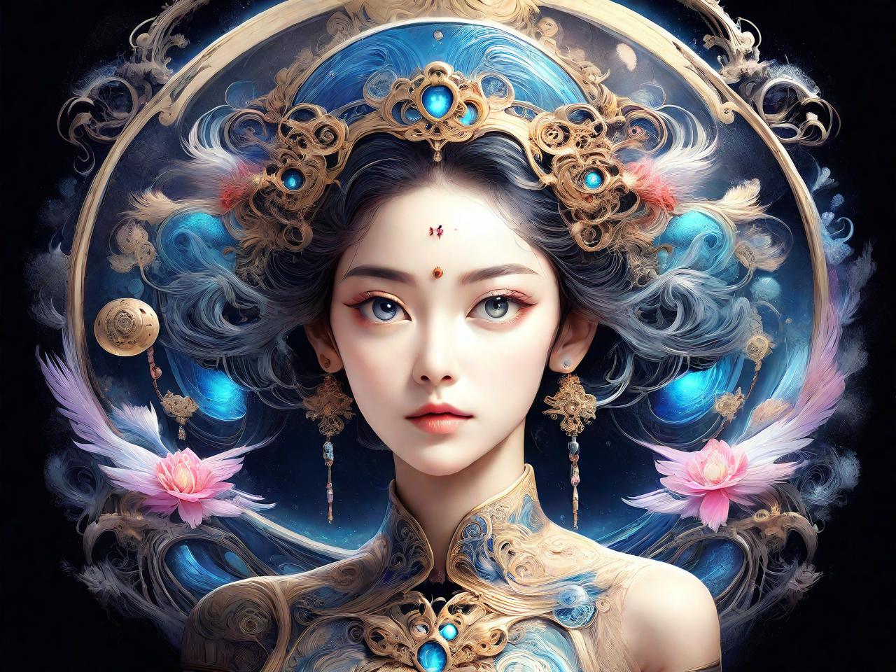 丽妃平面设计：穿越时空的视觉盛宴