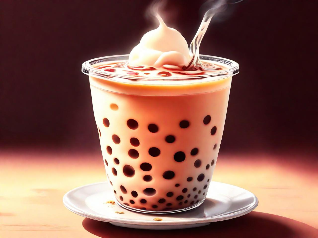 《奶茶小吃,一口甜蜜,一图倾城》