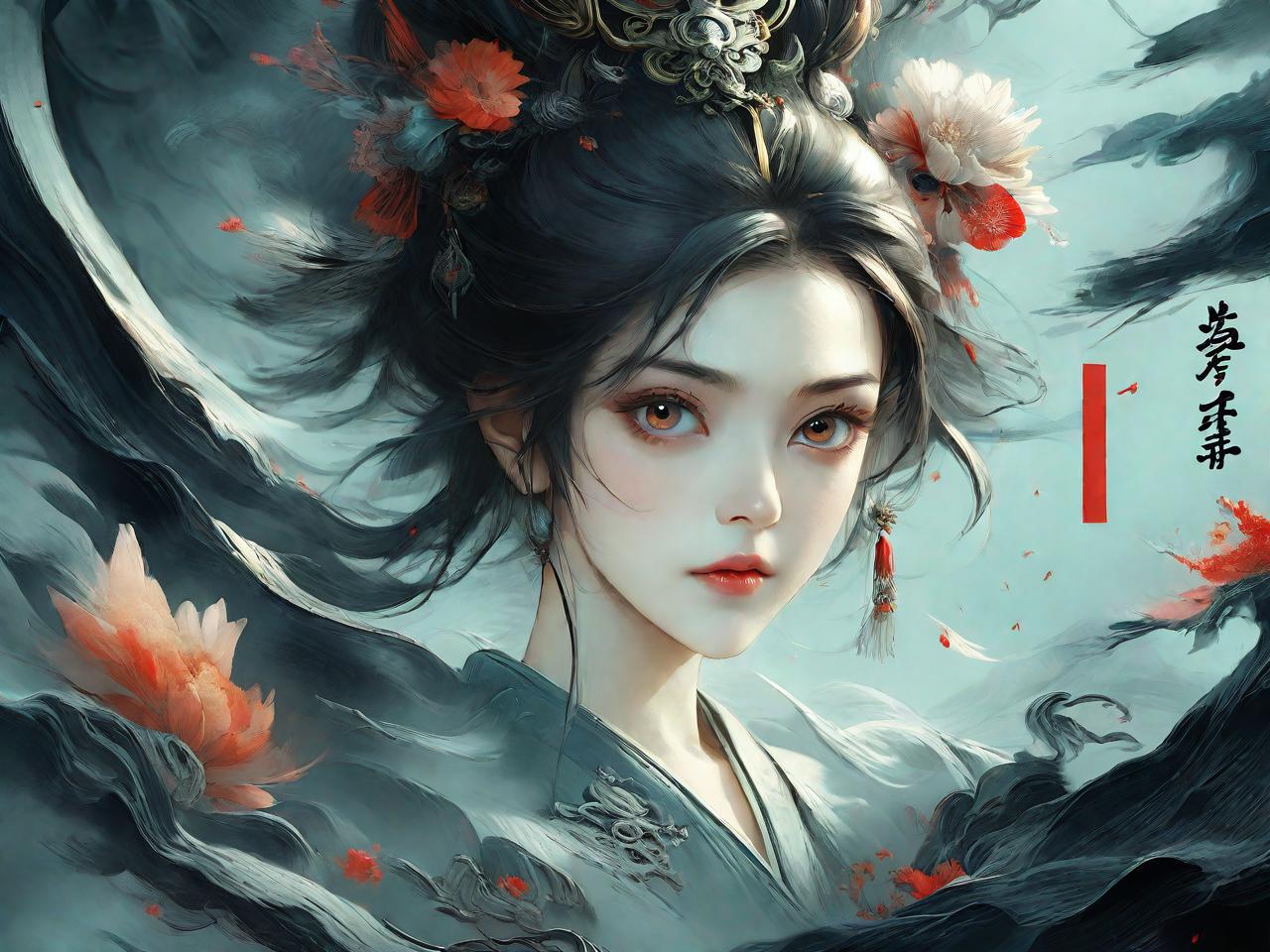 聊斋故事新篇章：平面设计中的高清视觉盛宴
