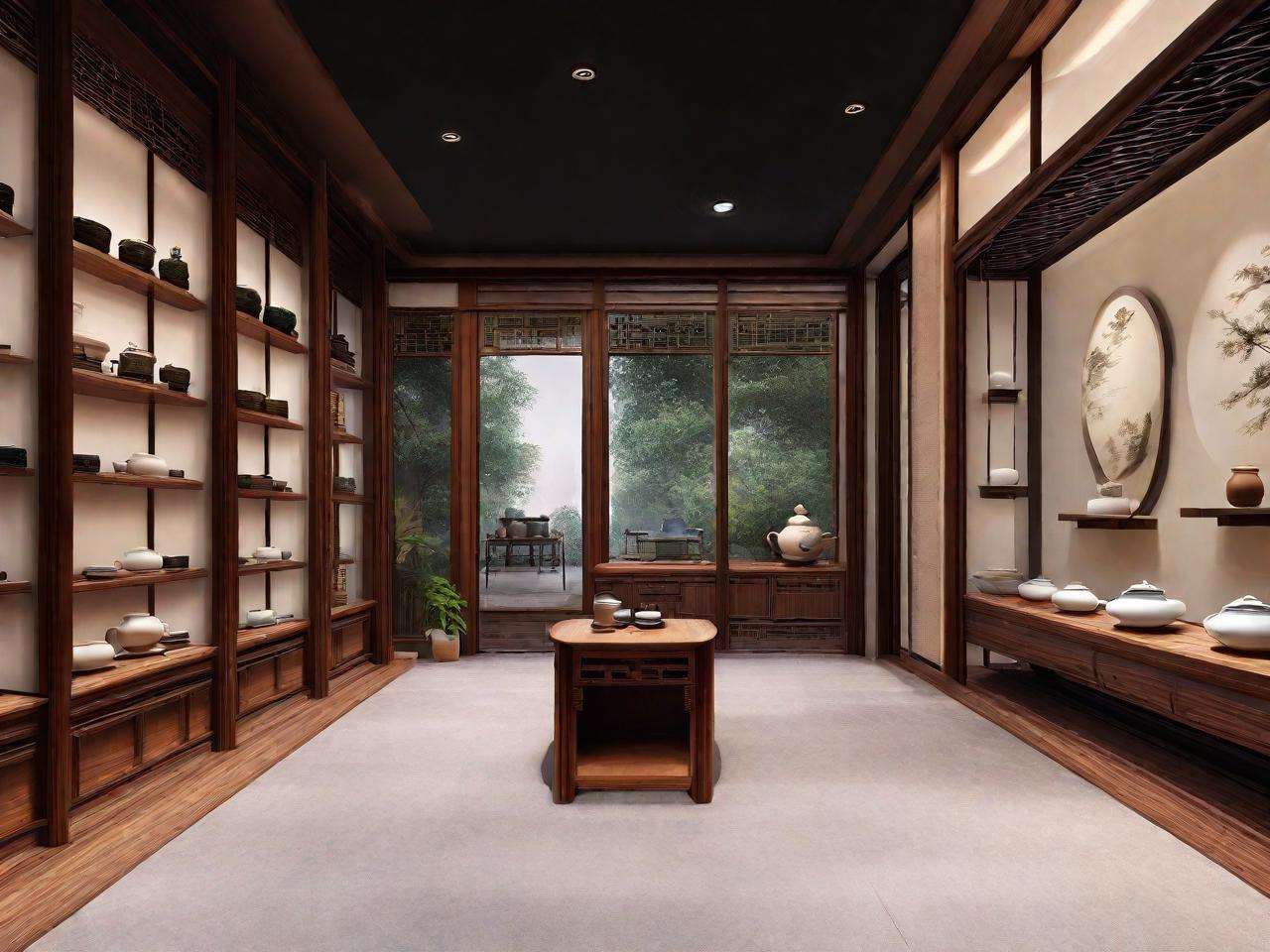 茶香四溢,壶韵悠长——茶壶店平面设计图片赏析