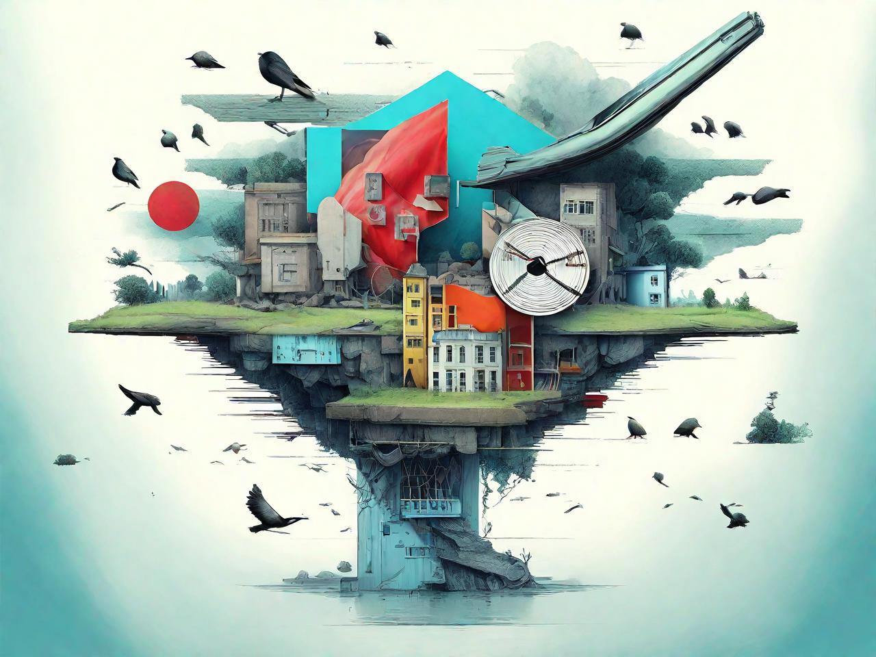拼接画：平面设计的创意新天地