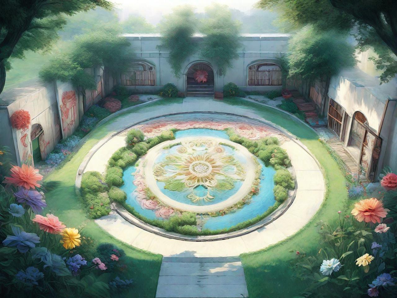 美术区平面设计：高清视觉盛宴的秘密花园