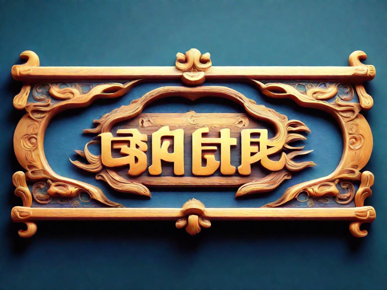 牌匾设计：创意无限，素材宝藏