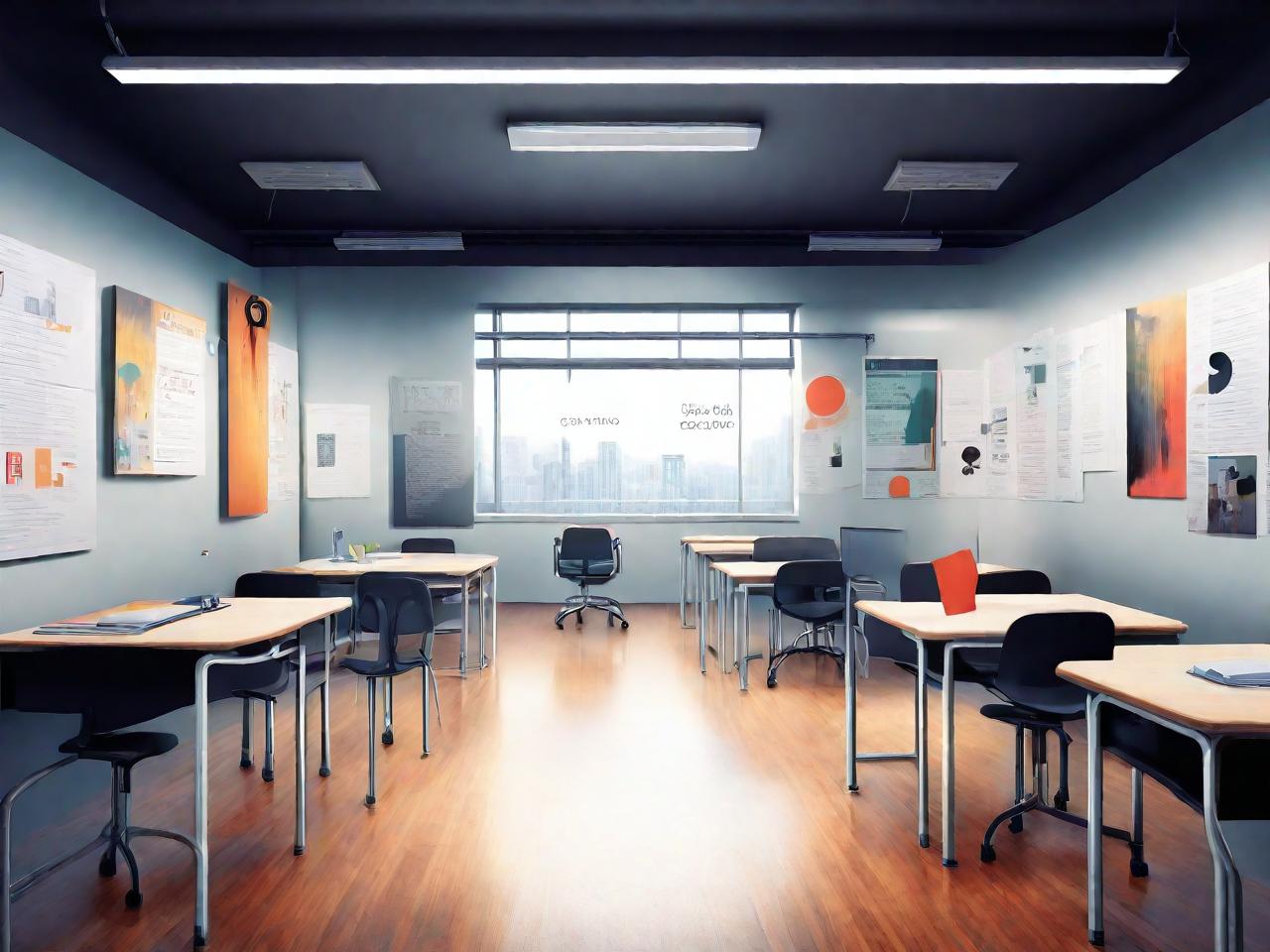 《留学机构平面设计：创意无限，视觉盛宴》