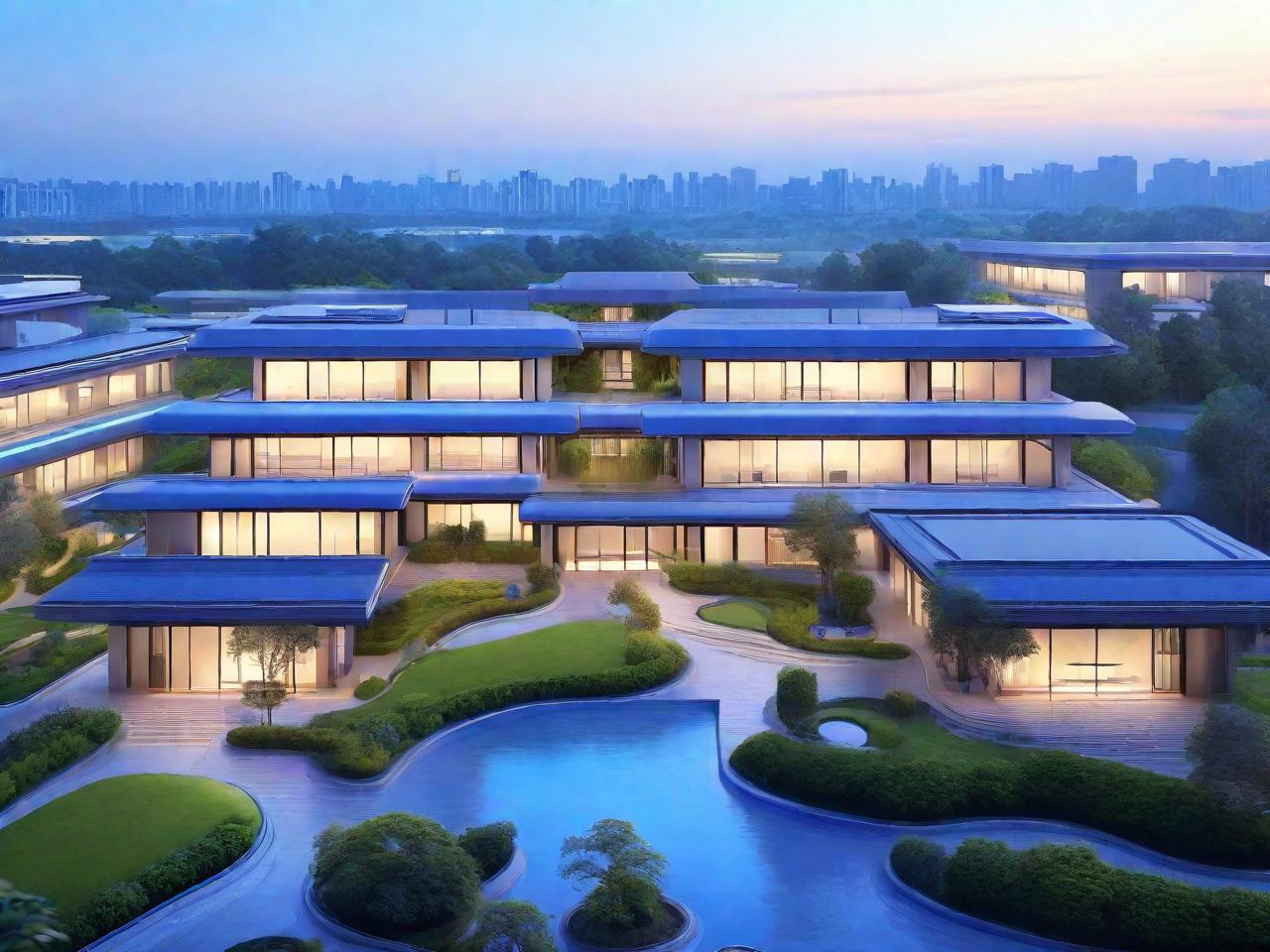 龙湖揽境：未来城市生活的诗意画卷